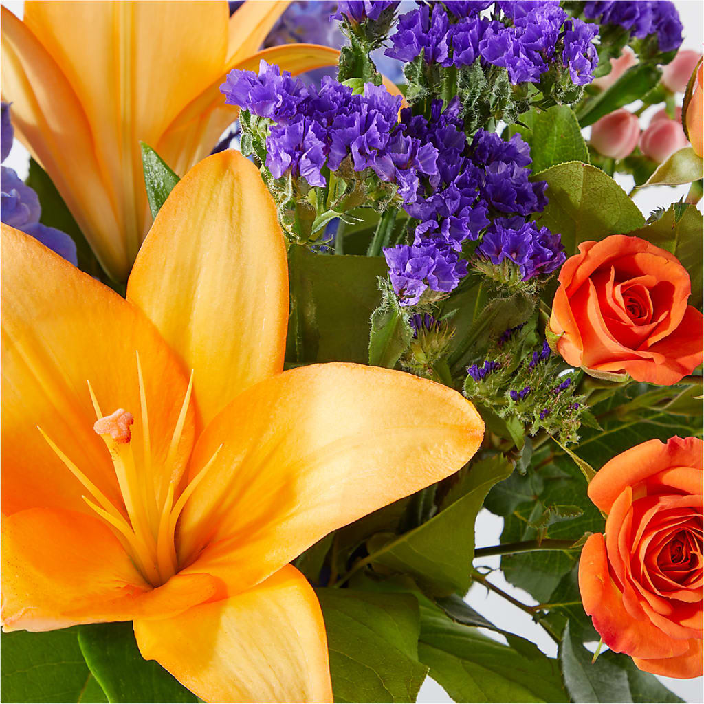 Radiant Citrus Bouquet –  Vanessa Florist Corp, Brooklyn NY