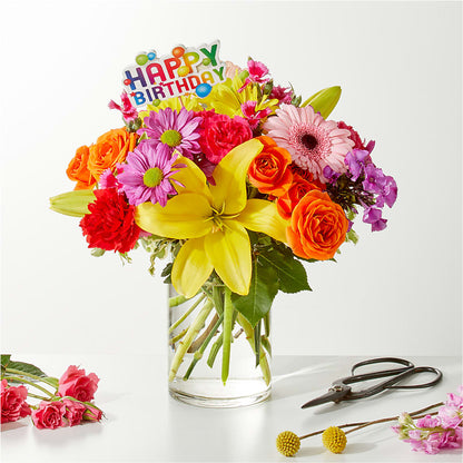 Cue the Confetti - A Florist Original –  Vanessa Florist Corp, Brooklyn NY