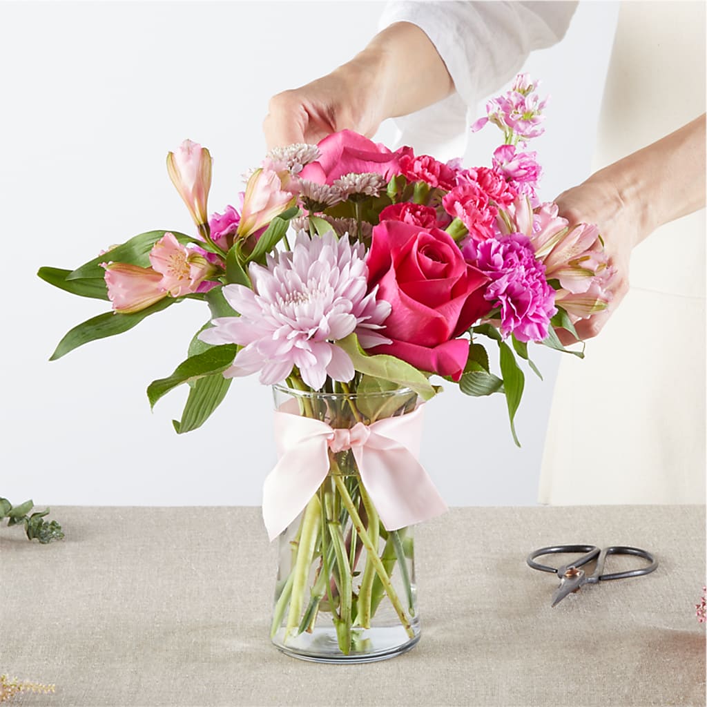 Pink Ribbon - A Florist Original –  Vanessa Florist Corp, Brooklyn NY