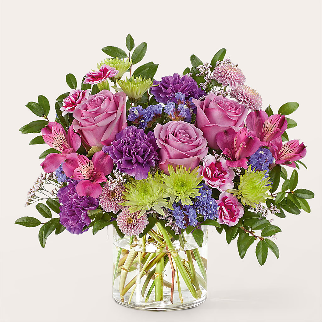 Glass Half Full Bouquet –  Vanessa Florist Corp, Brooklyn NY