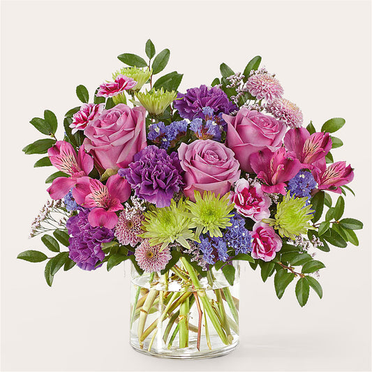 Glass Half Full Bouquet –  Vanessa Florist Corp, Brooklyn NY