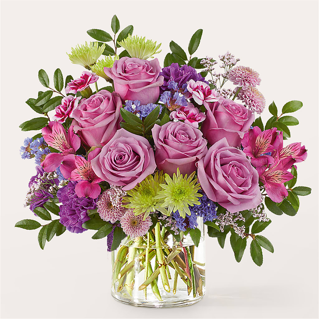 Glass Half Full Bouquet –  Vanessa Florist Corp, Brooklyn NY