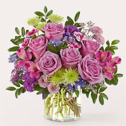 Glass Half Full Bouquet –  Vanessa Florist Corp, Brooklyn NY