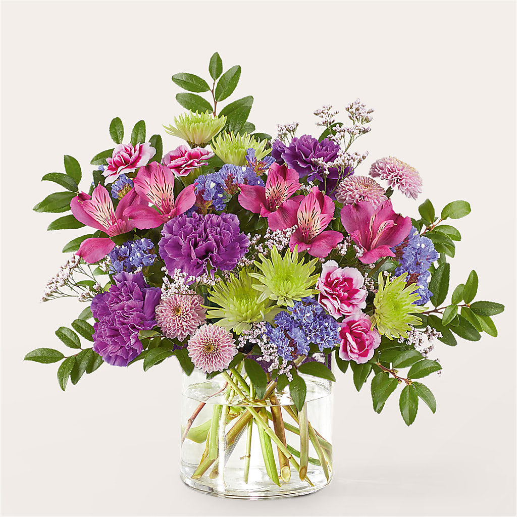 Glass Half Full Bouquet –  Vanessa Florist Corp, Brooklyn NY