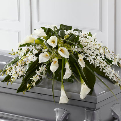 Angel Wings Casket Spray –  Vanessa Florist Corp, Brooklyn NY