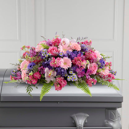 Glorious Garden Casket Spray –  Vanessa Florist Corp, Brooklyn NY