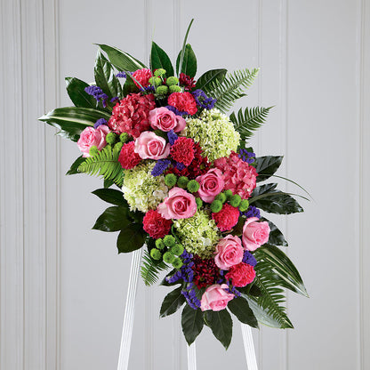 Refreshing Mix Standing Spray –  Vanessa Florist Corp, Brooklyn NY