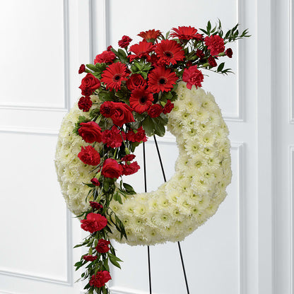 Graceful Tribute Wreath –  Vanessa Florist Corp, Brooklyn NY