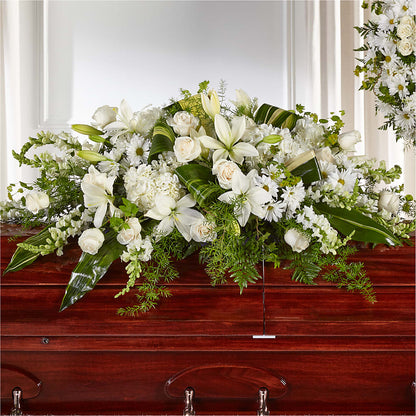 Abundance Casket Spray –  Vanessa Florist Corp, Brooklyn NY