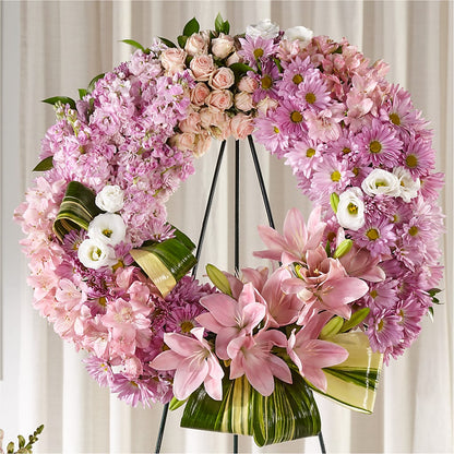 Gift of Warmth Wreath –  Vanessa Florist Corp, Brooklyn NY