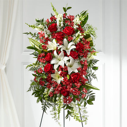 Everlasting Memory Standing Spray –  Vanessa Florist Corp, Brooklyn NY