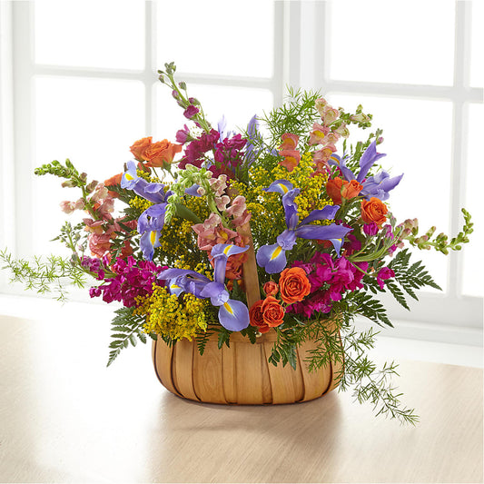 Garden of Life Basket –  Vanessa Florist Corp, Brooklyn NY