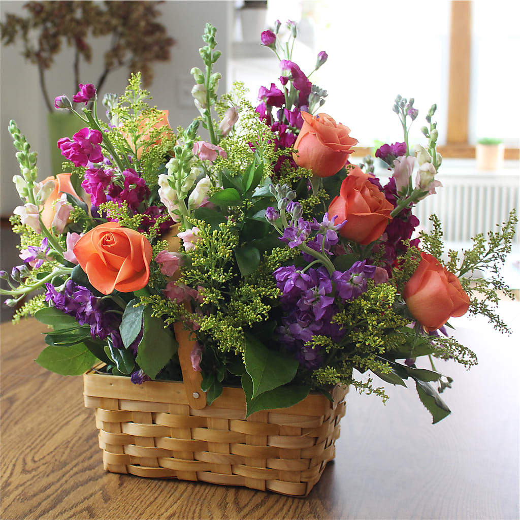 Garden of Life Basket –  Vanessa Florist Corp, Brooklyn NY