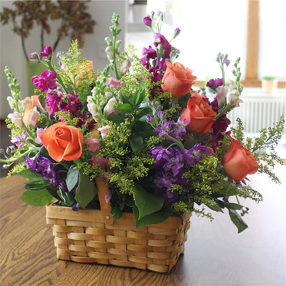Garden of Life Basket –  Vanessa Florist Corp, Brooklyn NY