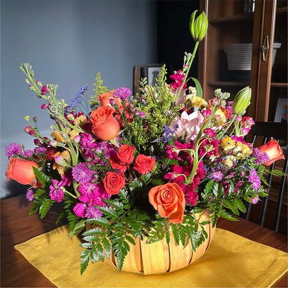 Garden of Life Basket –  Vanessa Florist Corp, Brooklyn NY