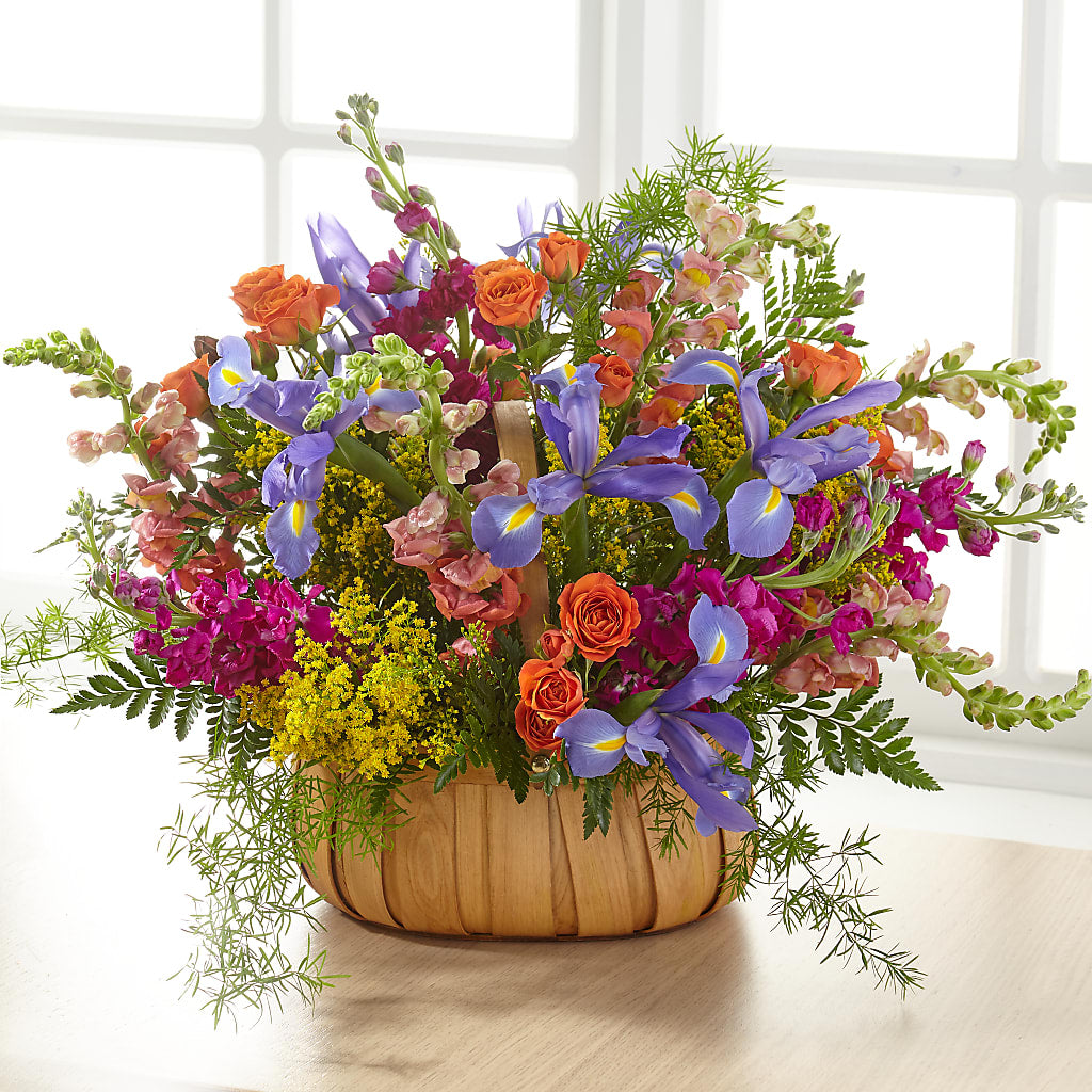 Garden of Life Basket –  Vanessa Florist Corp, Brooklyn NY