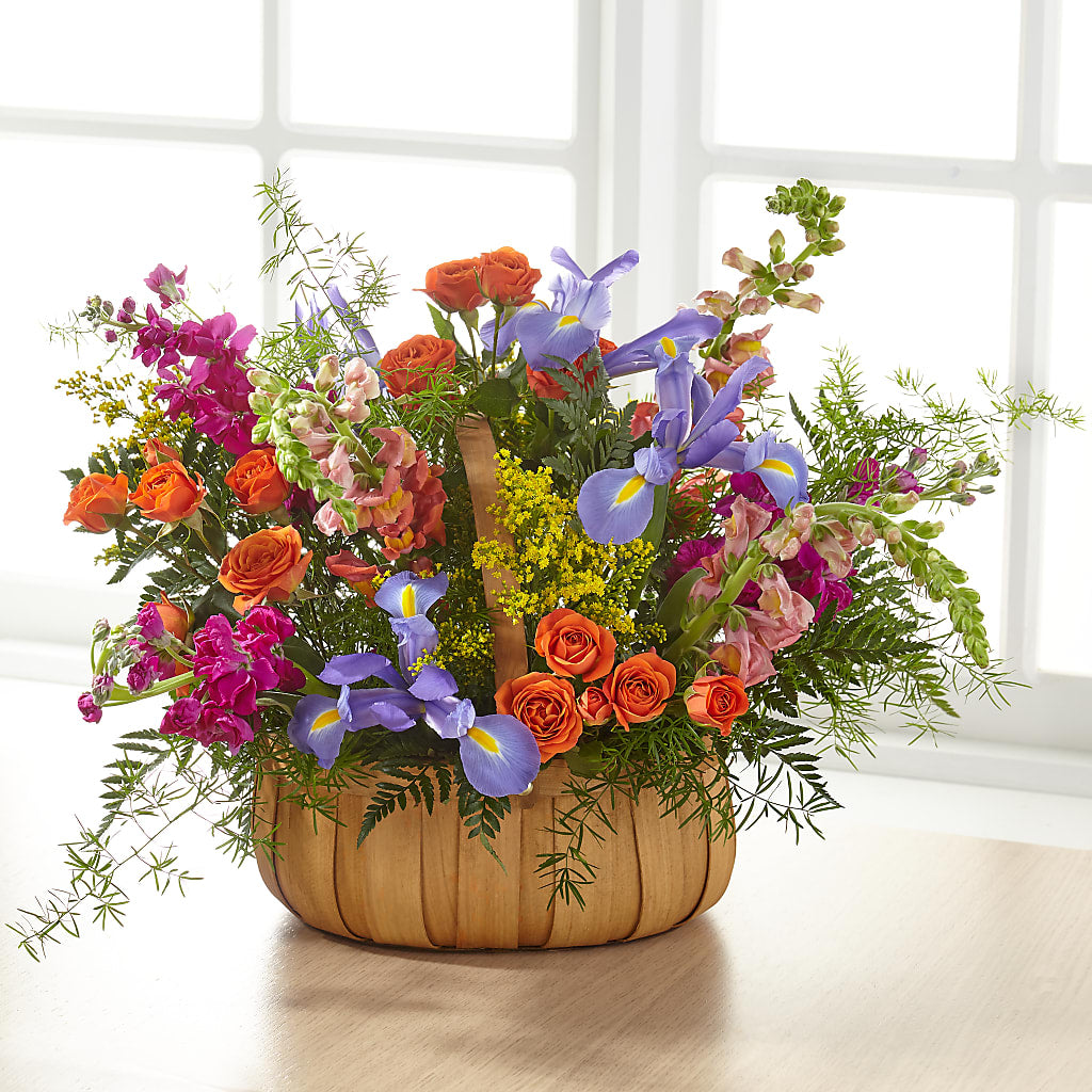 Garden of Life Basket –  Vanessa Florist Corp, Brooklyn NY