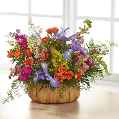 Garden of Life Basket –  Vanessa Florist Corp, Brooklyn NY