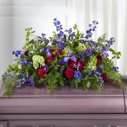 Always Treasured Casket Spray –  Vanessa Florist Corp, Brooklyn NY