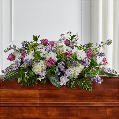 Meadows of Serenity Casket Spray –  Vanessa Florist Corp, Brooklyn NY