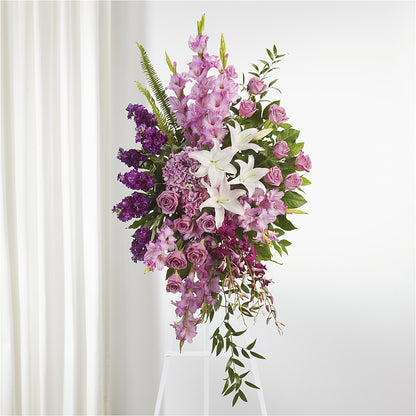 Never Alone Standing Spray –  Vanessa Florist Corp, Brooklyn NY