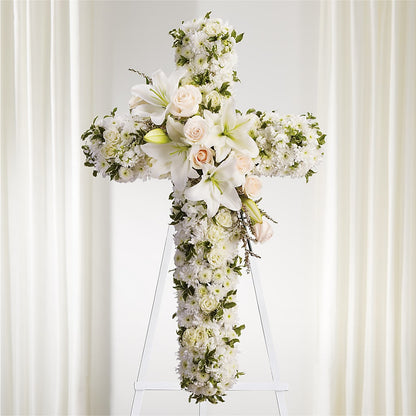 Spiritual Guidance Standing Spray –  Vanessa Florist Corp, Brooklyn NY