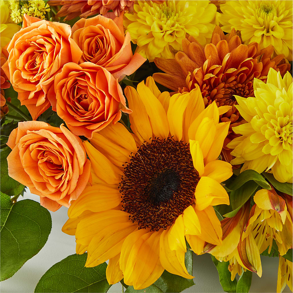 Autumn Harmony Centerpiece –  Vanessa Florist Corp, Brooklyn NY