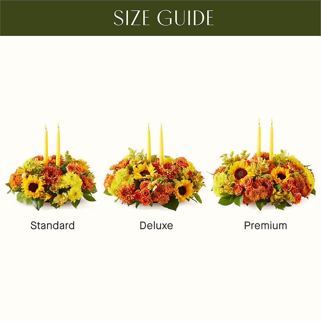Autumn Harmony Centerpiece –  Vanessa Florist Corp, Brooklyn NY