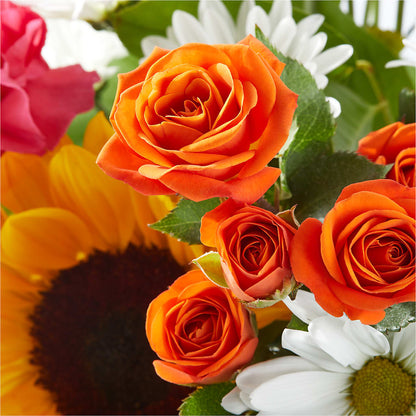 Sun-drenched Blooms Bouquet –  Vanessa Florist Corp, Brooklyn NY