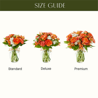 Apricot Glow Bouquet –  Vanessa Florist Corp, Brooklyn NY