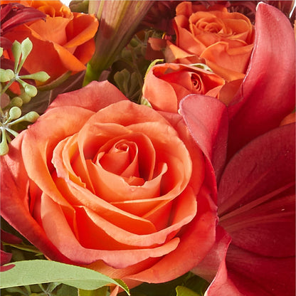 Crimson Leaves Bouquet –  Vanessa Florist Corp, Brooklyn NY