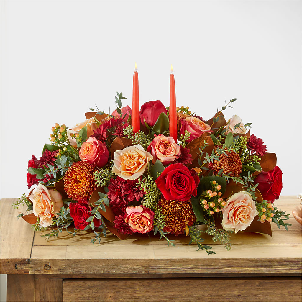 Gather Near Centerpiece –  Vanessa Florist Corp, Brooklyn NY