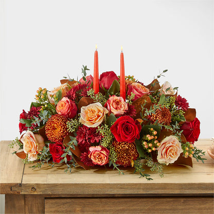 Gather Near Centerpiece –  Vanessa Florist Corp, Brooklyn NY