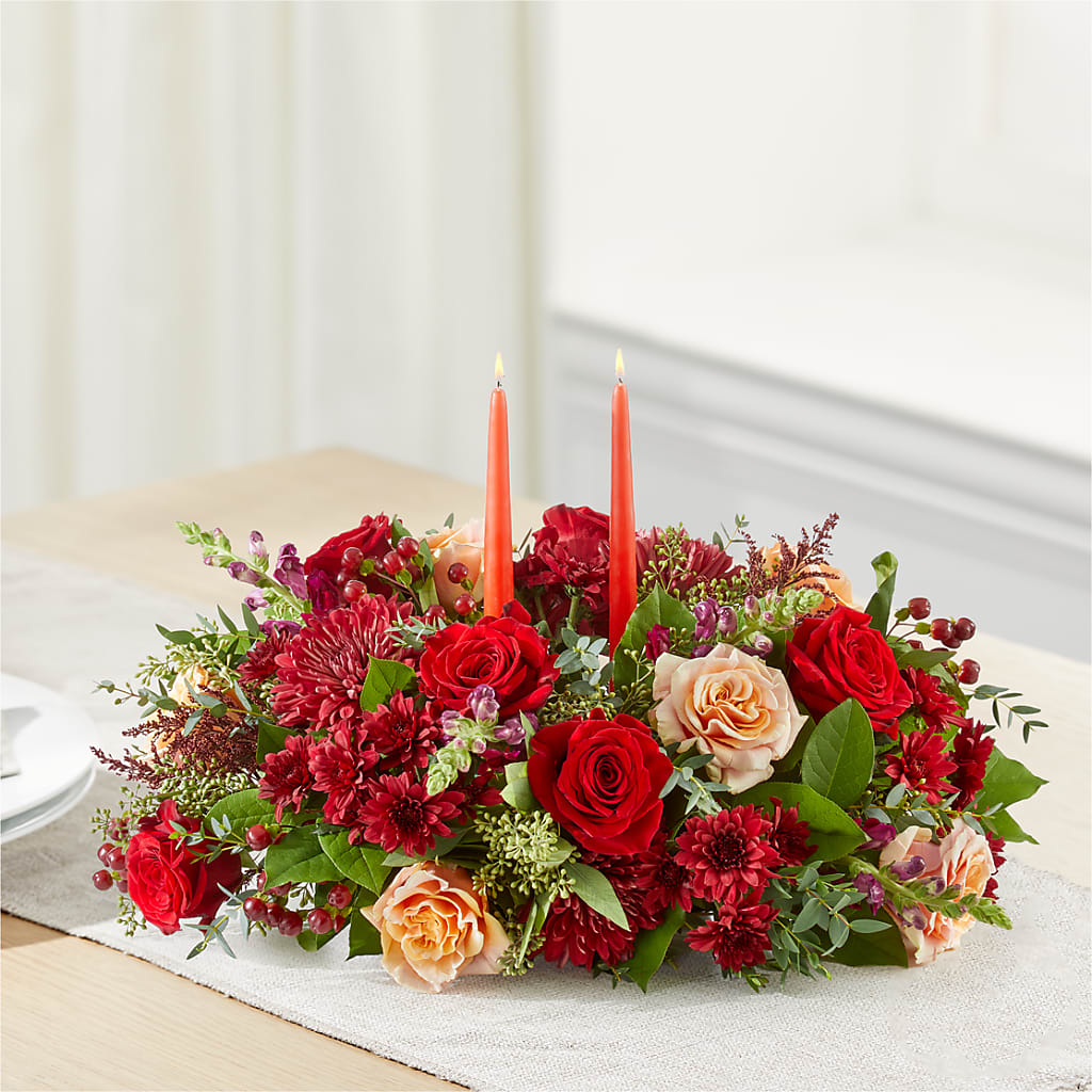 Most Thankful Centerpiece –  Vanessa Florist Corp, Brooklyn NY