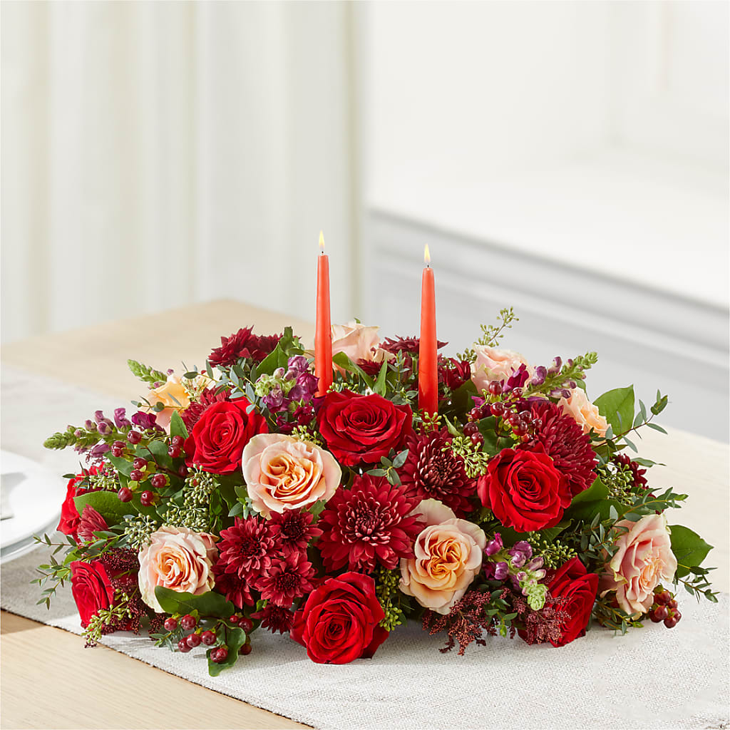 Most Thankful Centerpiece –  Vanessa Florist Corp, Brooklyn NY