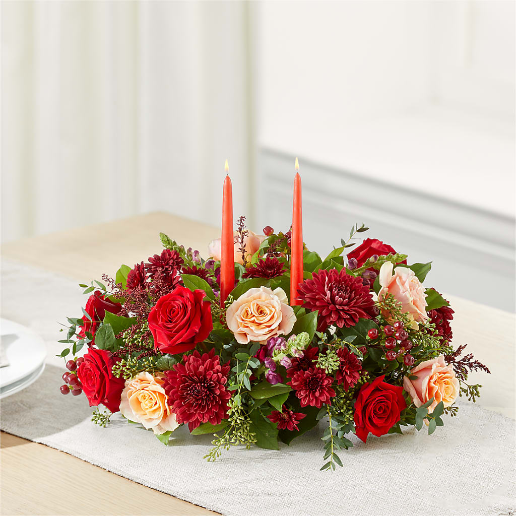 Most Thankful Centerpiece –  Vanessa Florist Corp, Brooklyn NY