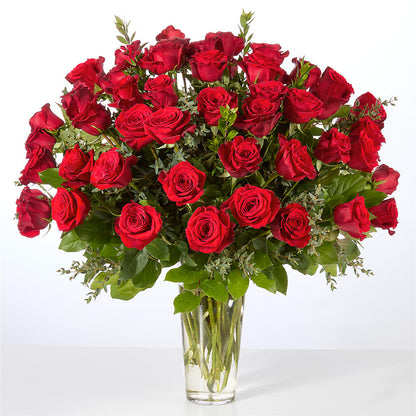 Forever Yours Fifty Stem Red Rose Bouquet –  Vanessa Florist Corp, Brooklyn NY