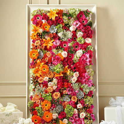 Fresh Picked Floral Wall –  Vanessa Florist Corp, Brooklyn NY