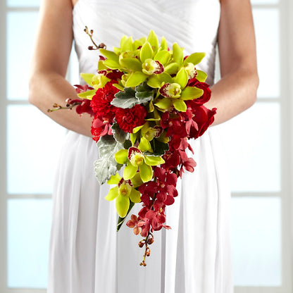Elegant Orchid Bouquet –  Vanessa Florist Corp, Brooklyn NY
