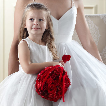 Pure at Heart Flower Girl Arrangement –  Vanessa Florist Corp, Brooklyn NY